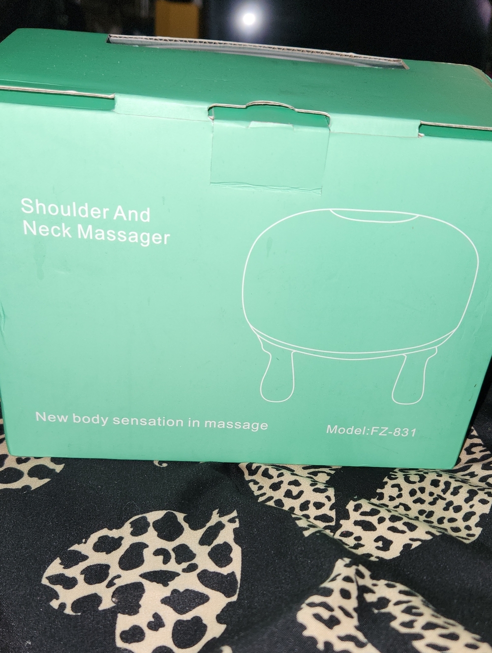 Shoulder and Neck Massager - Mint Green (Model FZ-831)
